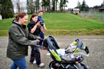 Strolling with a Stroller