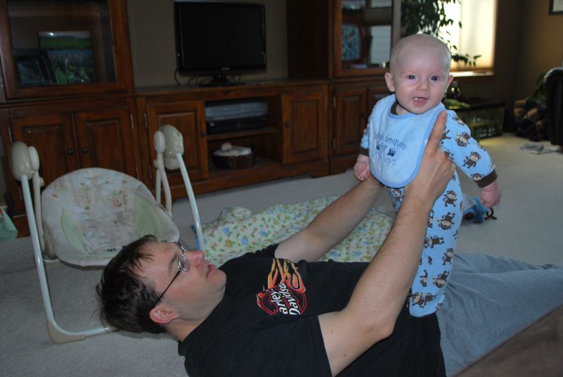 Daddy and Dylan