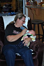 Great Aunt Mary and Dylan