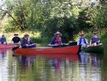 Canoeing Down River