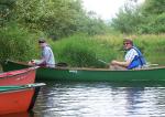 Shaina & Zach In Their Canoe