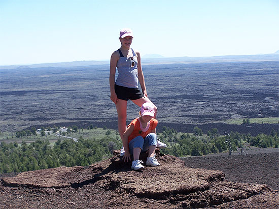 Above the Lava Fields