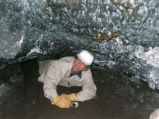 Matt Squeezing Through