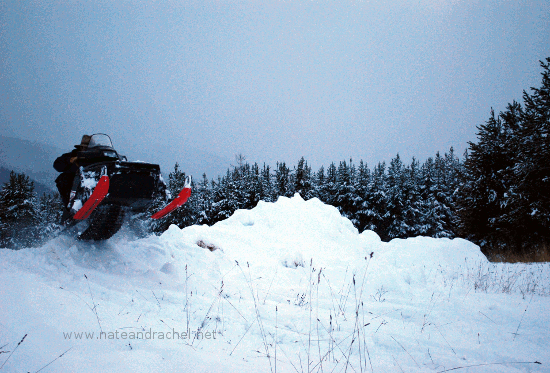 Snowmobile Jump