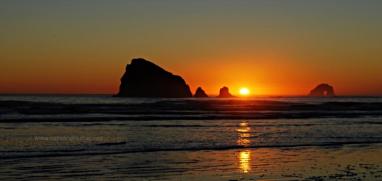 Sunset at Grenville Bay