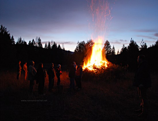 Thanksgiving Bonfire