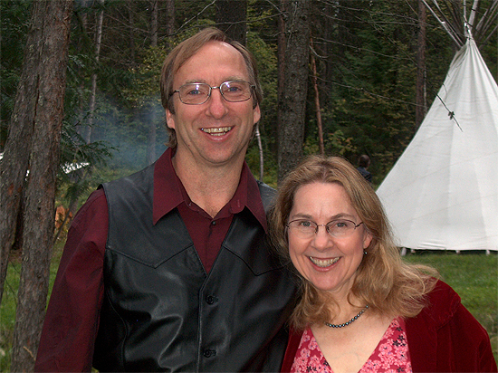 Matt, Liane, & The Tepee