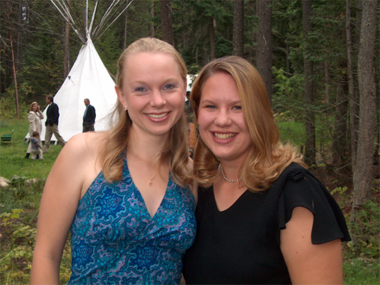 Rachel, Shaina & The Tepee
