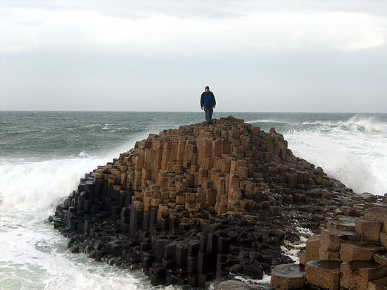 Nate at Giants Causeway