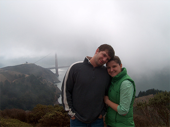 Silas & Sarah at Marin Headlands