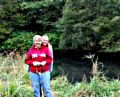 Liane & Shaina on the Humptulips