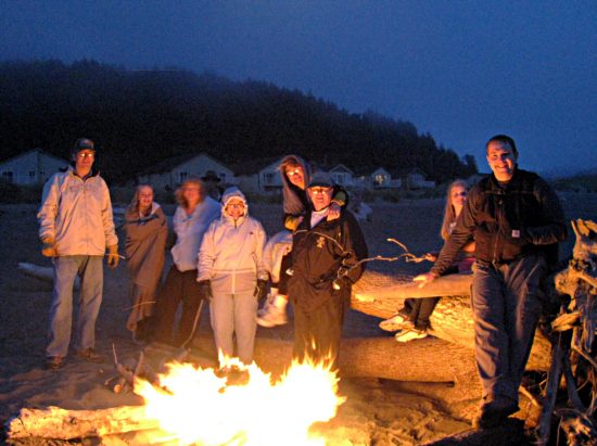 Beach Bonfire
