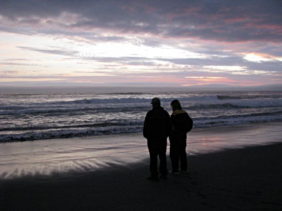 Sunset on the Beach