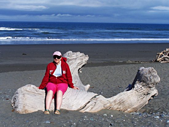 Liane on Driftwood