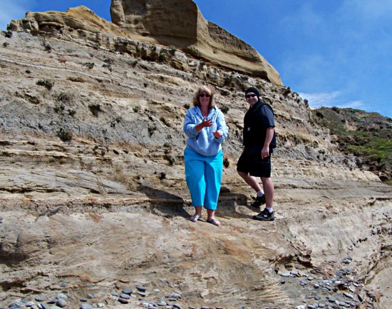 Laura & Nate on the Sea Cliff