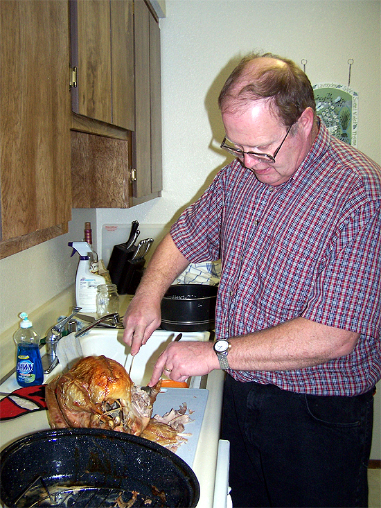 Carving the Turkey