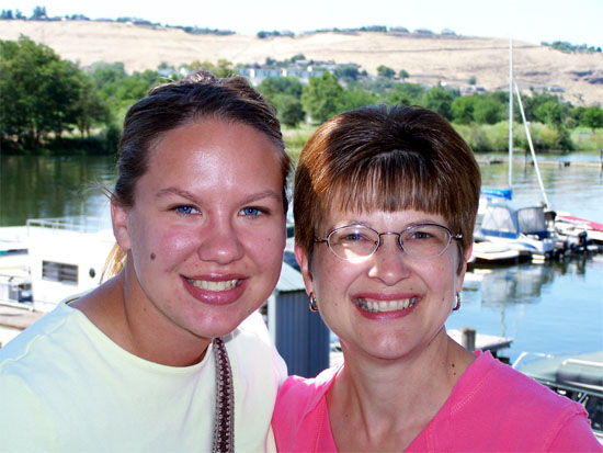 Rachel & Aunt Joanne