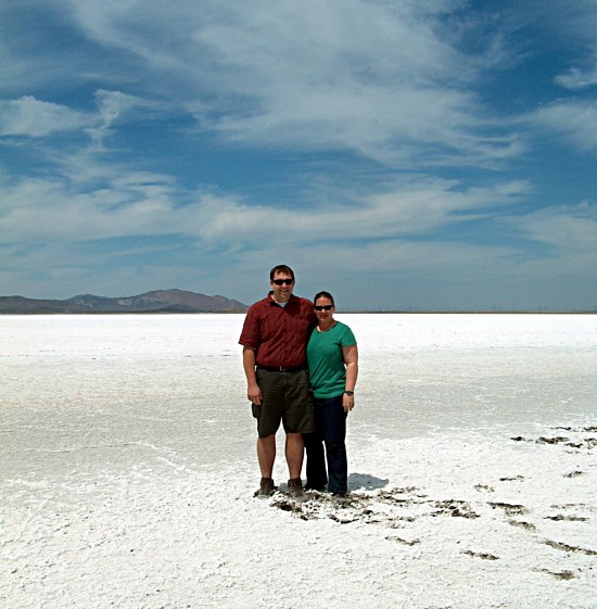 Us in Soda Lake
