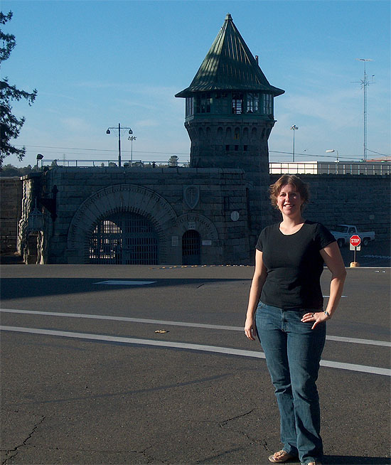 Cara at the Entrance