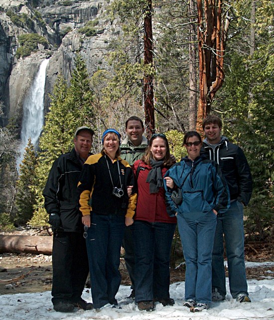 All with Lower Yosemite Falls