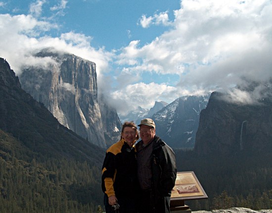 Don & Ann at Yosemite Valley