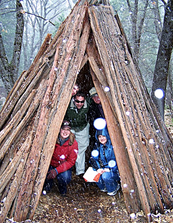 Snow Teepee