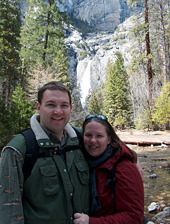 Us & Lower Yosemite Falls
