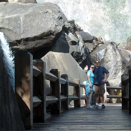 Shaina & Nate Beneath the Falls