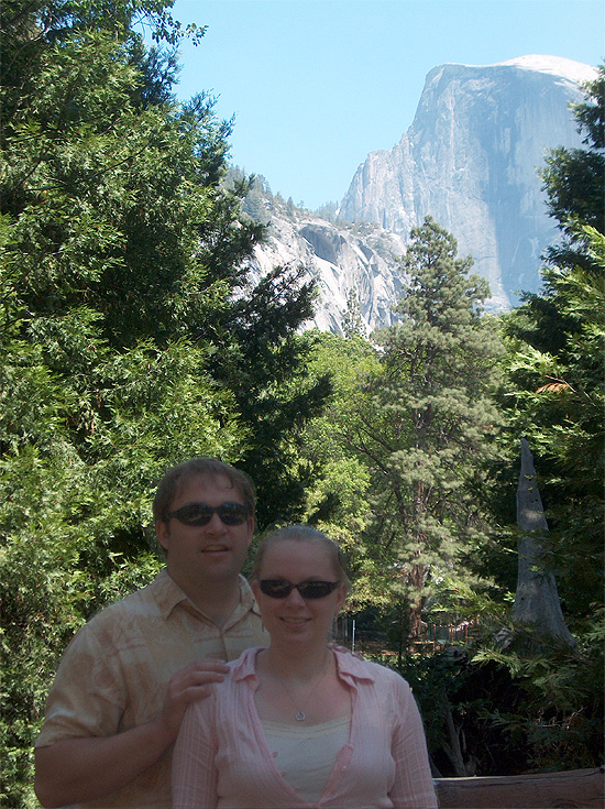 Nate, Shaina & Half Dome