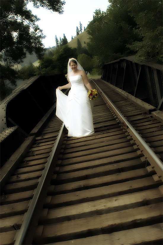 Bride on Tracks