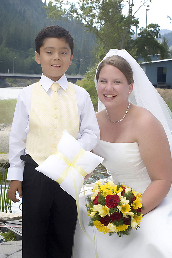 Ring Bearer & Bride